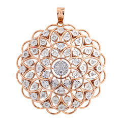 Natural Diamond Pendant 4PNSJ282