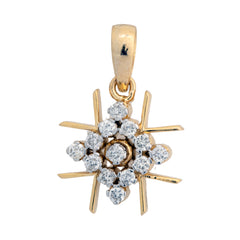 Natural Diamond Pendant 4PNSJ284