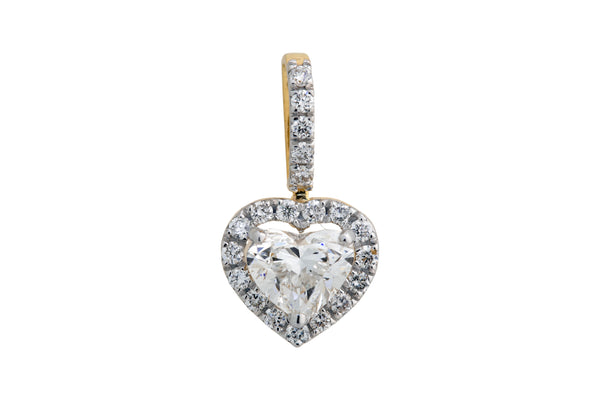 14K Hallmarked Gold | Lab Grown Diamond Pendant 4PNSJ286