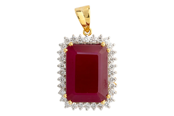 14K Hallmarked Gold | Lab Grown Diamond Pendant 4PNSJ294