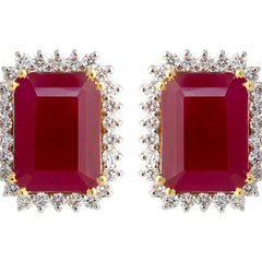 14K Hallmarked Gold | Lab Grown Diamond Tops 4PNSJ294T