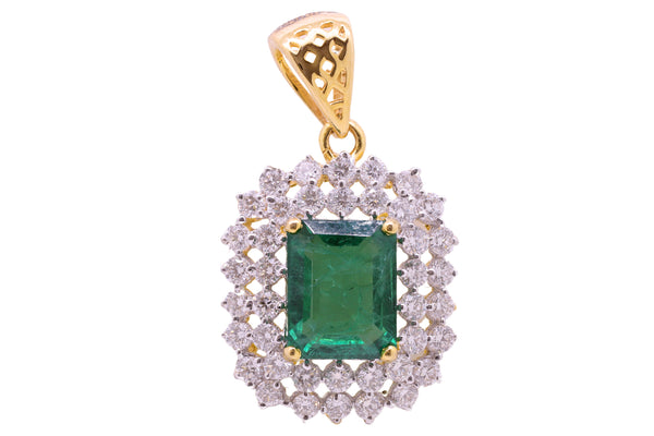 14K Hallmarked Gold | Lab Grown Diamond Pendant 4PNWA002