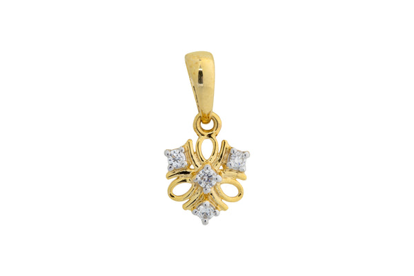 9K Hallmarked Gold | Lab Grown Diamond Pendant 9PNWA305