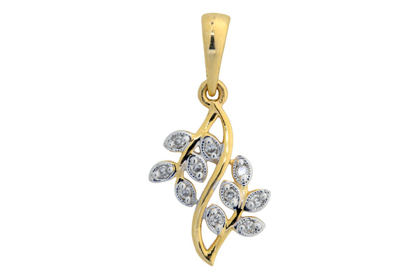 9K Hallmarked Gold | Lab Grown Diamond Pendant 9PNWA306