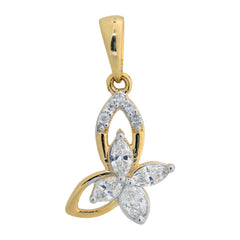 9K Hallmarked Gold | Lab Grown Diamond Pendant 9PNWA307