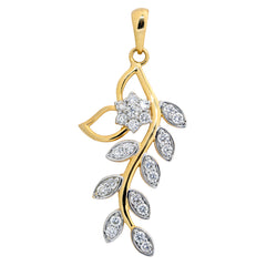 14K Hallmarked Gold | Lab Grown Diamond Pendant 4PNWA308