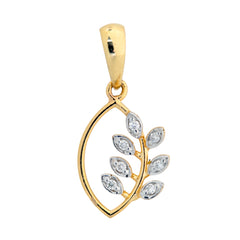 9K Hallmarked Gold | Lab Grown Diamond Pendant 9PNWA311