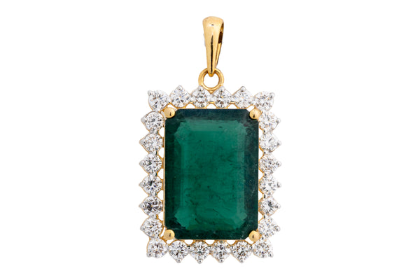 9K Hallmarked Gold | Lab Grown Diamond Pendant 9PNWA321