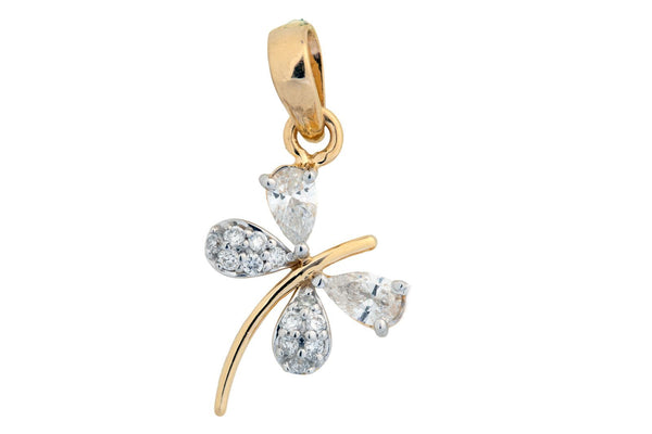 9K Hallmarked Gold | Lab Grown Diamond Pendant 9PNWA322