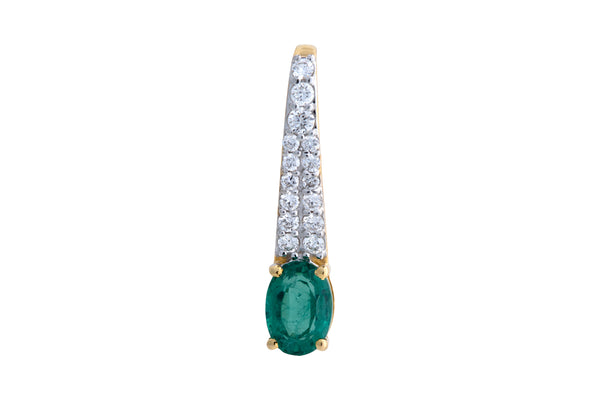 9K Hallmarked Gold | Lab Grown Diamond Pendant 9PNWA327