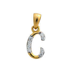 9K Hallmarked Gold | Lab Grown Diamond Pendant 9PNWA340