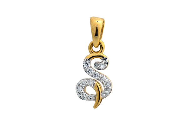 9K Hallmarked Gold | Lab Grown Diamond Pendant 9PNWA341