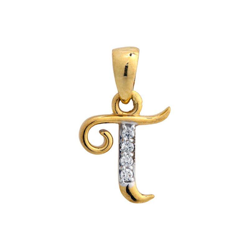 9K Hallmarked Gold | Lab Grown Diamond Pendant 9PNWA343