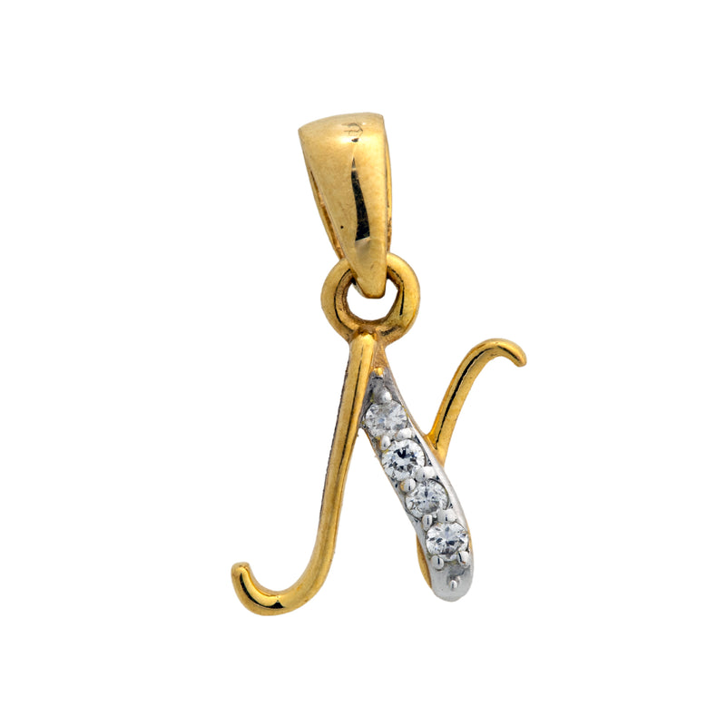 9K Hallmarked Gold | Lab Grown Diamond Pendant 9PNWA346