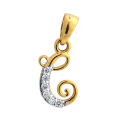 9K Hallmarked Gold | Lab Grown Diamond Pendant 9PNWA348