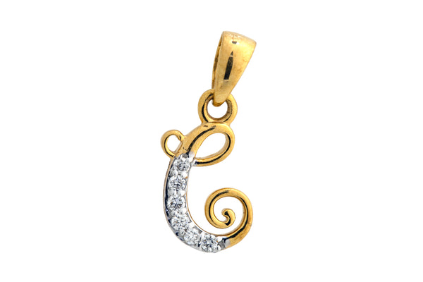 9K Hallmarked Gold | Lab Grown Diamond Pendant 9PNWA348