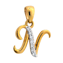 9K Hallmarked Gold | Lab Grown Diamond Pendant 9PNWA350