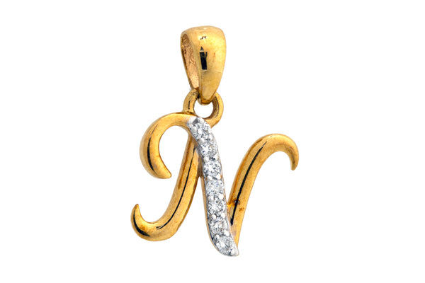 9K Hallmarked Gold | Lab Grown Diamond Pendant 9PNWA350