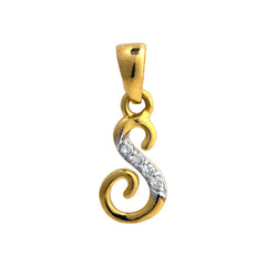 9K Hallmarked Gold | Lab Grown Diamond Pendant 9PNWA352