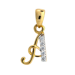 9K Hallmarked Gold | Lab Grown Diamond Pendant 9PNWA353