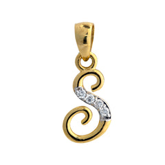 9K Hallmarked Gold | Lab Grown Diamond Pendant 9PNWA354