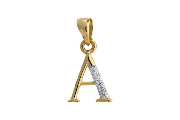 9K Hallmarked Gold | Lab Grown Diamond Pendant 9PNWA355