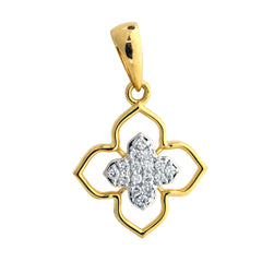 9K Hallmarked Gold | Lab Grown Diamond Pendant 9PNWA358