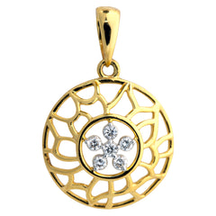 9K Hallmarked Gold | Lab Grown Diamond Pendant 9PNWA359