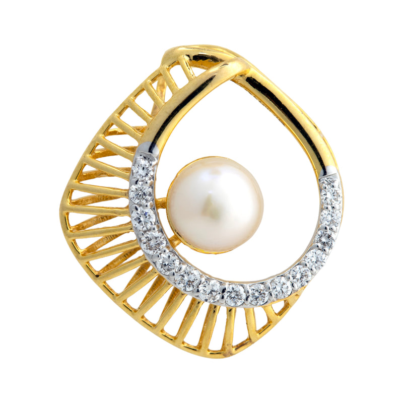 9K Hallmarked Gold | Lab Grown Diamond Pendant 9PNWA364