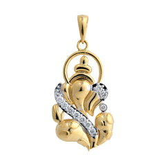 9K Hallmarked Gold | Lab Grown Diamond Pendant 9PNWA367
