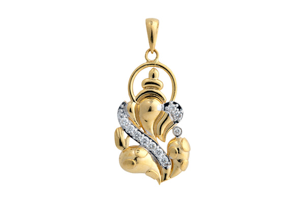 9K Hallmarked Gold | Lab Grown Diamond Pendant 9PNWA367
