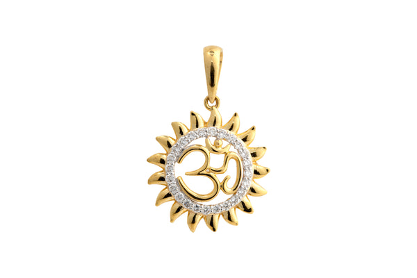 9K Hallmarked Gold | Lab Grown Diamond Pendant 9PNWA369