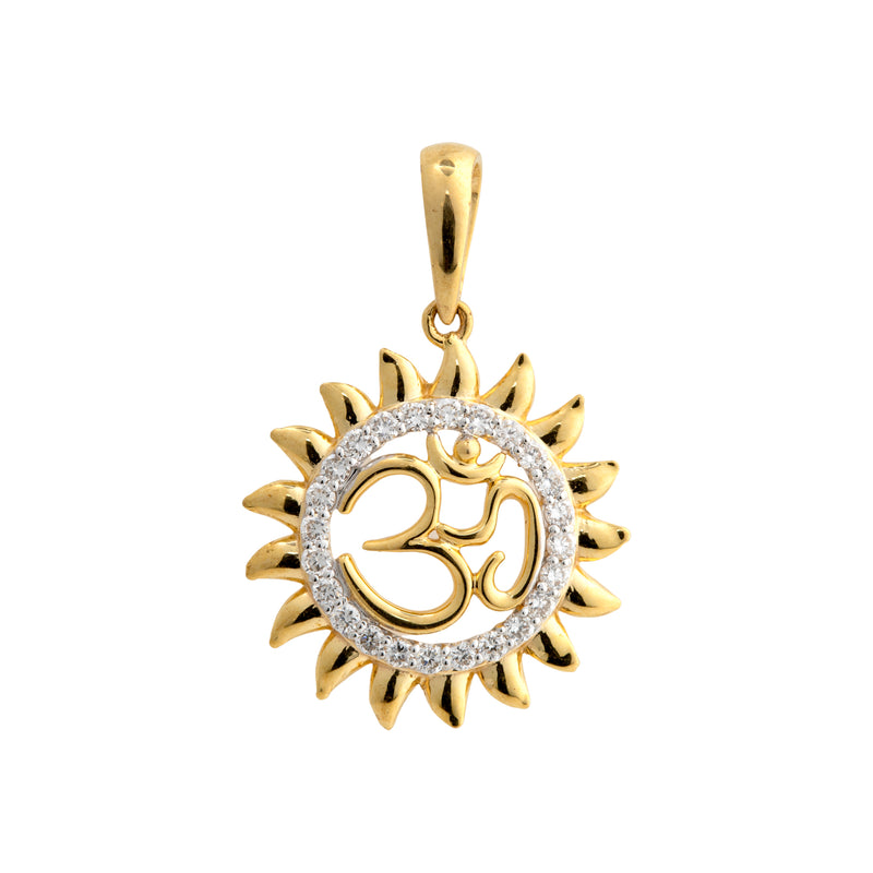 9K Hallmarked Gold | Lab Grown Diamond Pendant 9PNWA369