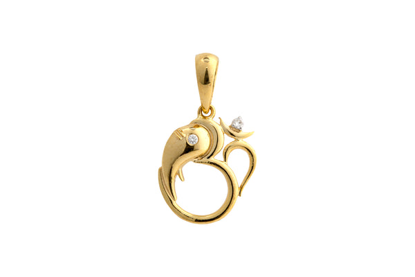 9K Hallmarked Gold | Lab Grown Diamond Pendant 9PNWA370
