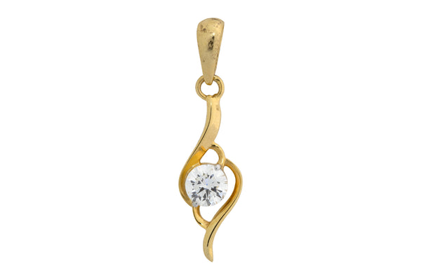 14K Hallmarked Gold | Lab Grown Diamond Pendant 4PNX013