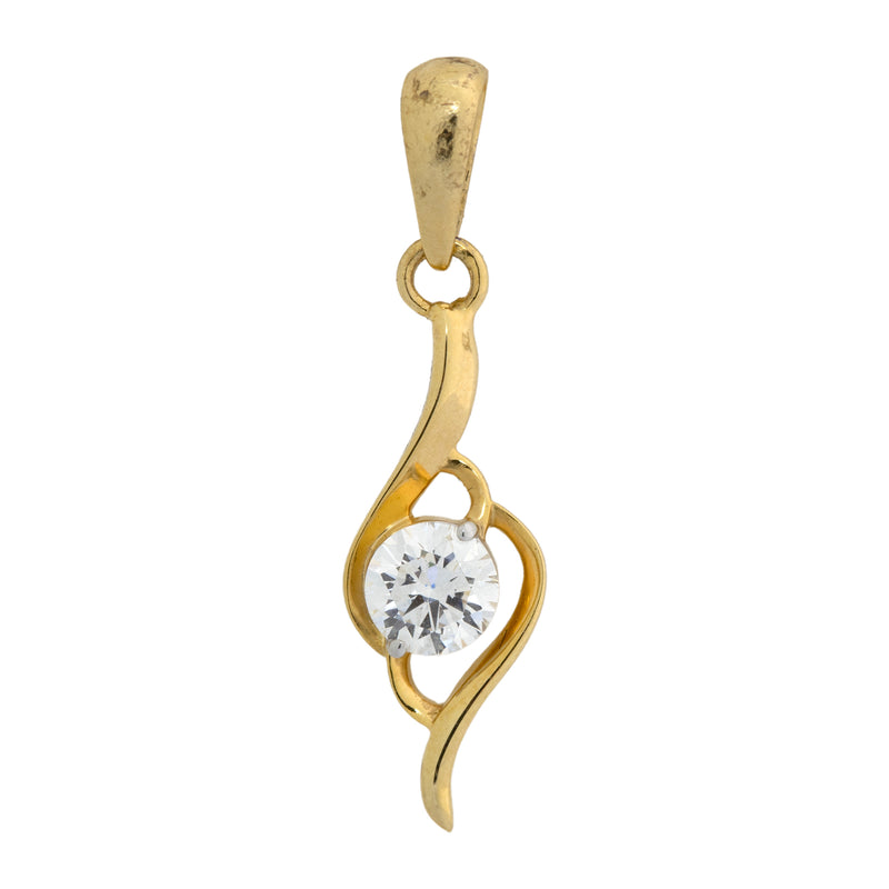 14K Hallmarked Gold | Lab Grown Diamond Pendant 4PNX013