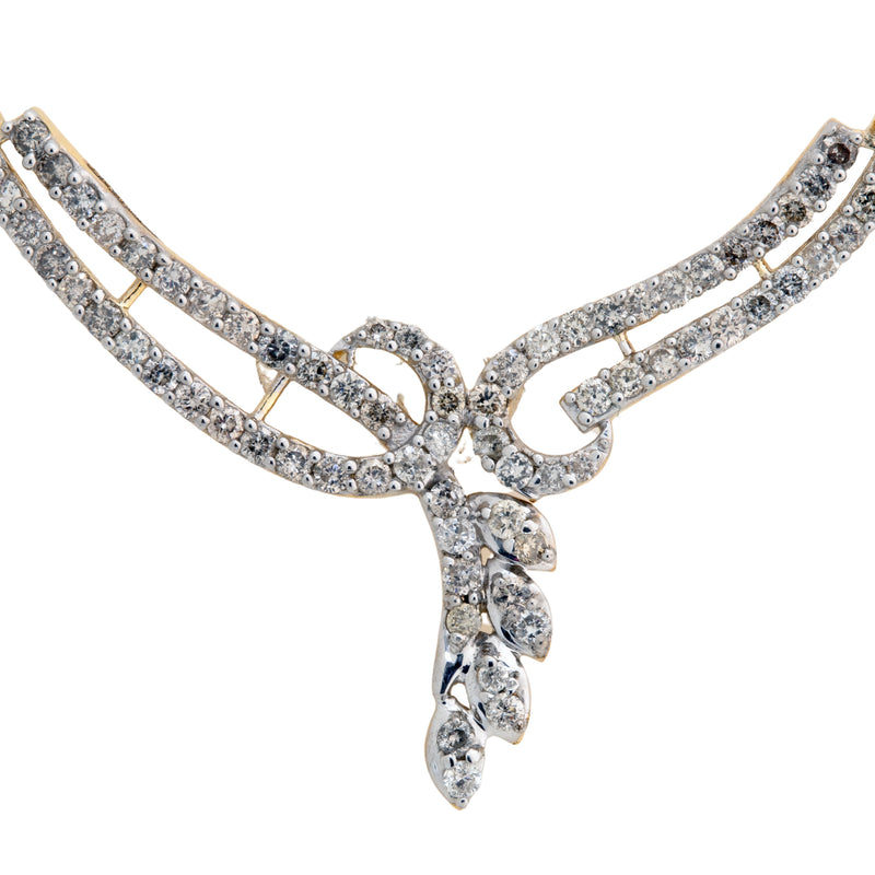 Diamond Mangalsutra Pendant 4TMAA166