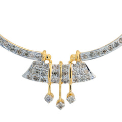 Diamond Mangalsutra Pendant TMR388
