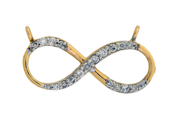 14K Hallmarked Gold | Natural Diamond Mangalsutra Pendant 4TMSJ055