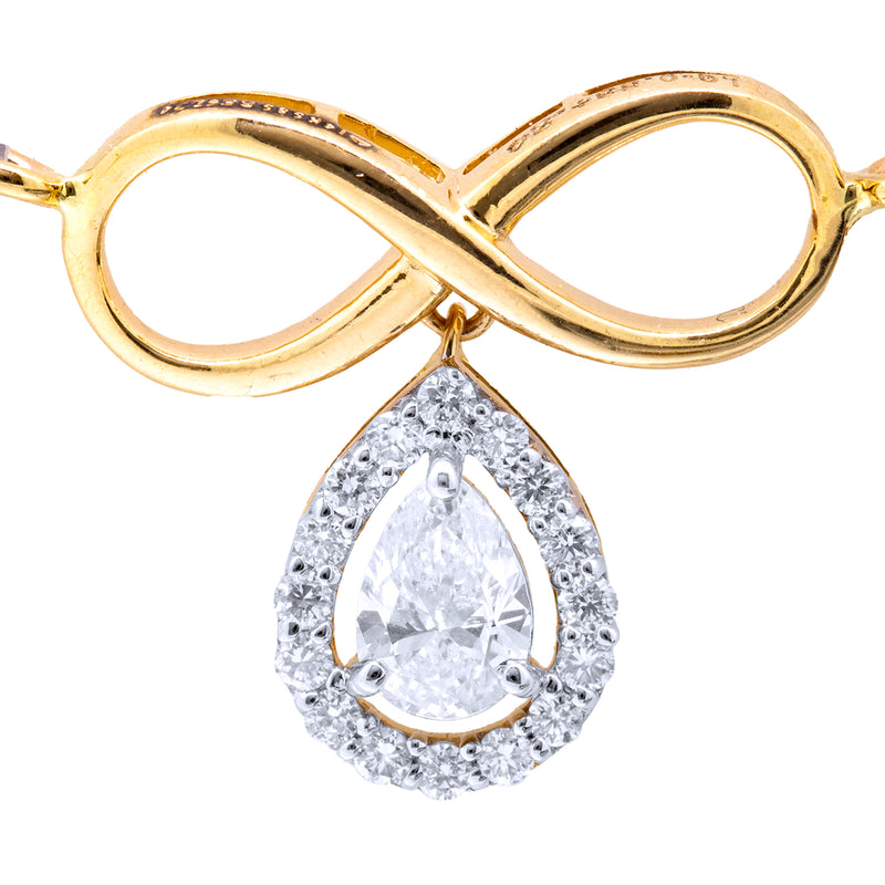 14K Hallmarked Gold | Lab Grown Diamond Mangalsutra Pendant 4TMSJ058