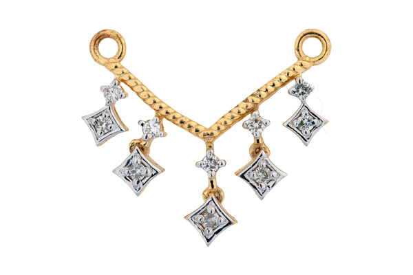 Diamond Mangalsutra Pendant 4TMSJ063
