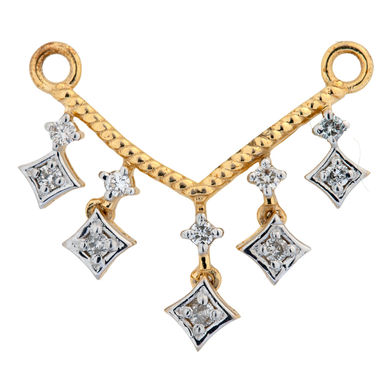 Diamond Mangalsutra Pendant 4TMSJ063