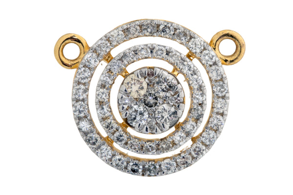 14K Hallmarked Gold | Lab Grown Diamond Mangalsutra Pendant 4TMSJ066