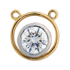 14K Hallmarked Gold | Lab Grown Diamond Mangalsutra Pendant 4TMSJ067
