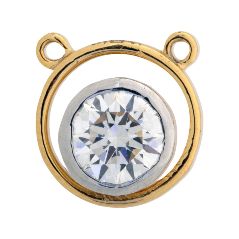 14K Hallmarked Gold | Lab Grown Diamond Mangalsutra Pendant 4TMSJ067