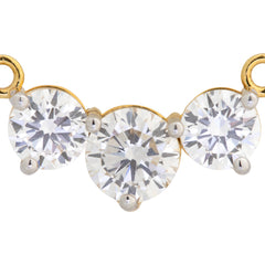 14K Hallmarked Gold | Lab Grown Diamond Mangalsutra Pendant 4TMSJ068