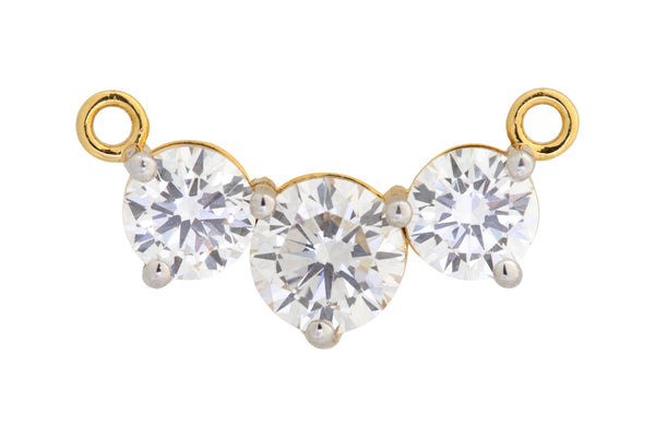 14K Hallmarked Gold | Lab Grown Diamond Mangalsutra Pendant 4TMSJ068