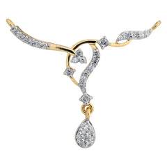 Diamond Mangalsutra Pendant 4TMSJ078