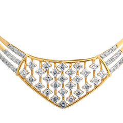 Natural Diamond Mangalsutra Pendant 4TMSJ084