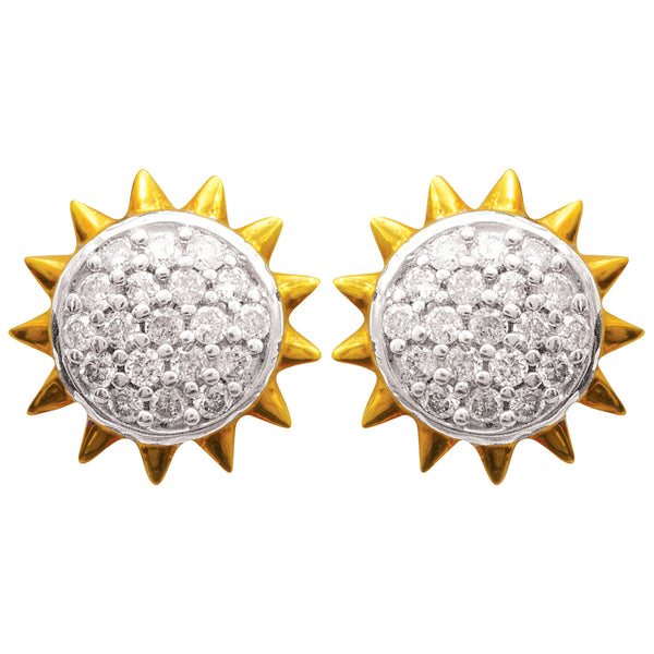 14K Hallmarked Gold | Natural Diamond Tops 4TPAA465